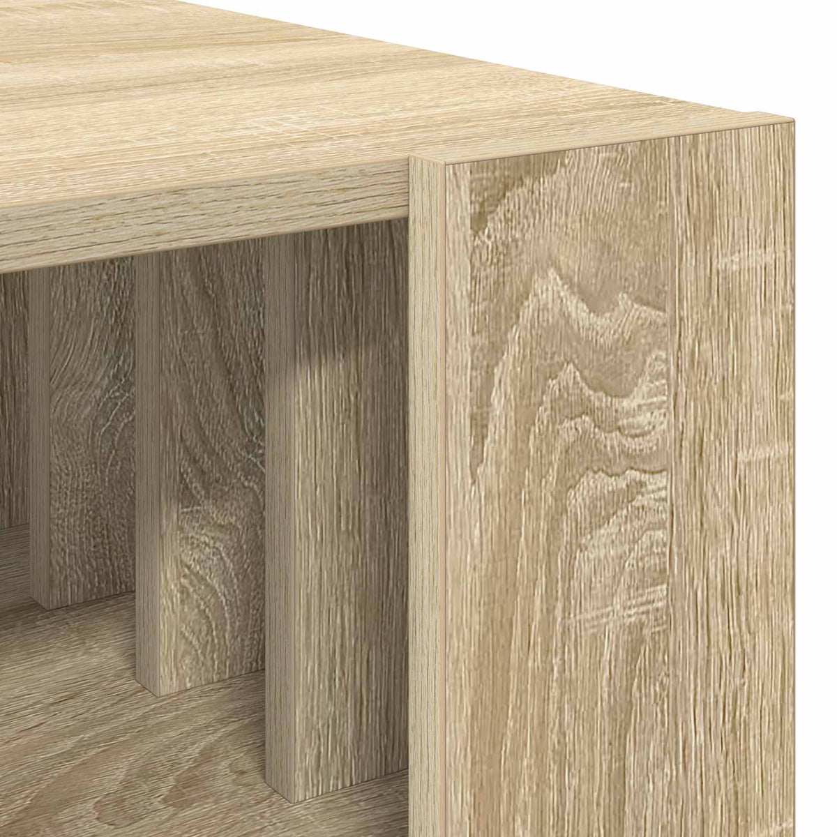Couchtisch Sonoma-Eiche 66 x 49,5 x 45 cm Holzwerkstoff