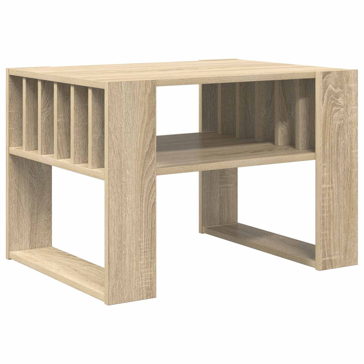 Couchtisch Sonoma-Eiche 66 x 49,5 x 45 cm Holzwerkstoff