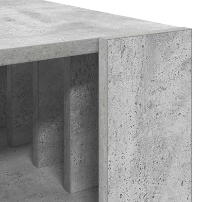 Couchtisch Beton Grau 66 x 49,5 x 45 cm Holzwerkstoff