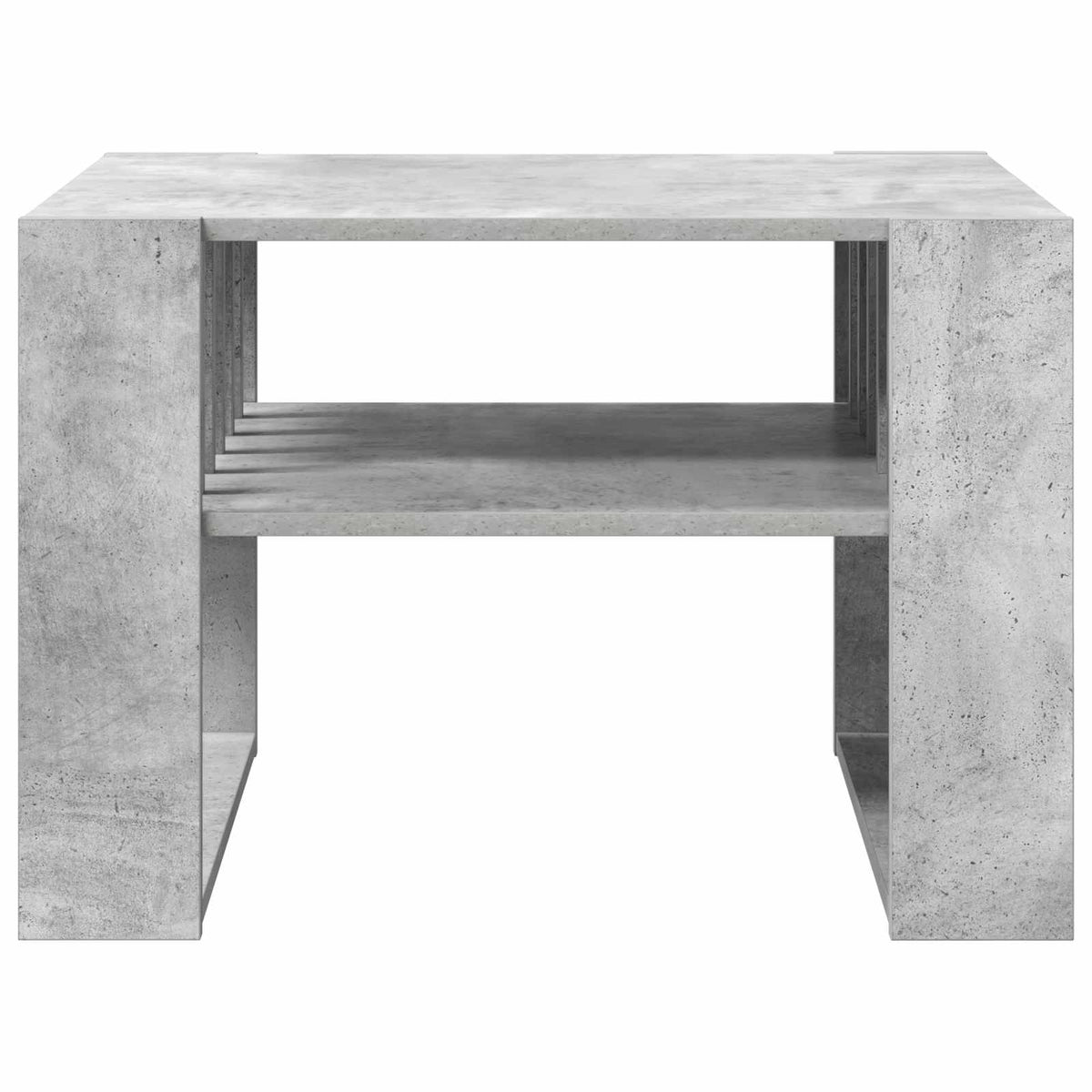 Couchtisch Beton Grau 66 x 49,5 x 45 cm Holzwerkstoff