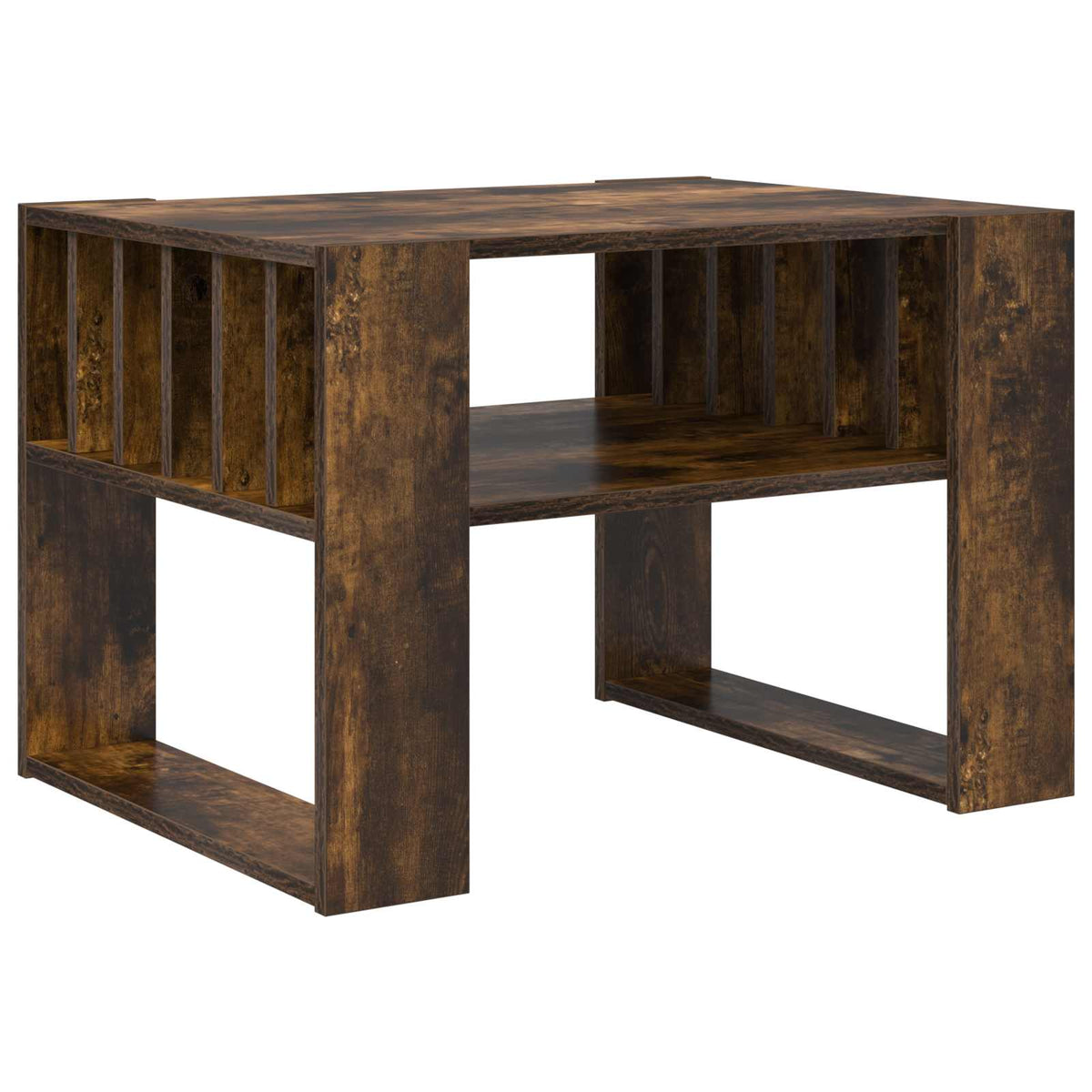 Couchtisch Räuchereiche 66 x 49,5 x 45 cm Holzwerkstoff