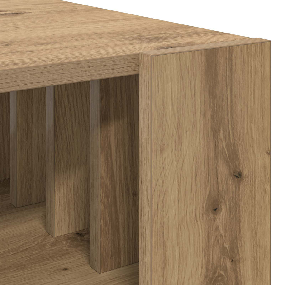 Couchtisch Artisan-Eiche 66 x 49,5 x 45 cm Holzwerkstoff