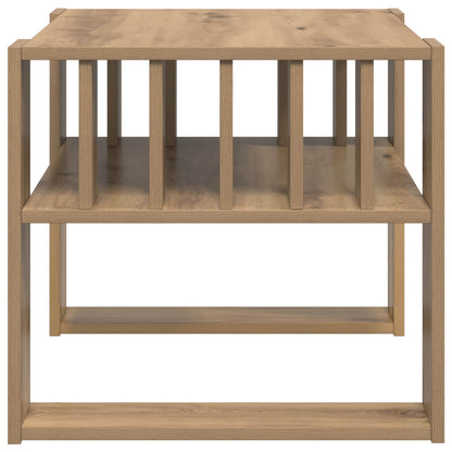 Couchtisch Artisan-Eiche 66 x 49,5 x 45 cm Holzwerkstoff