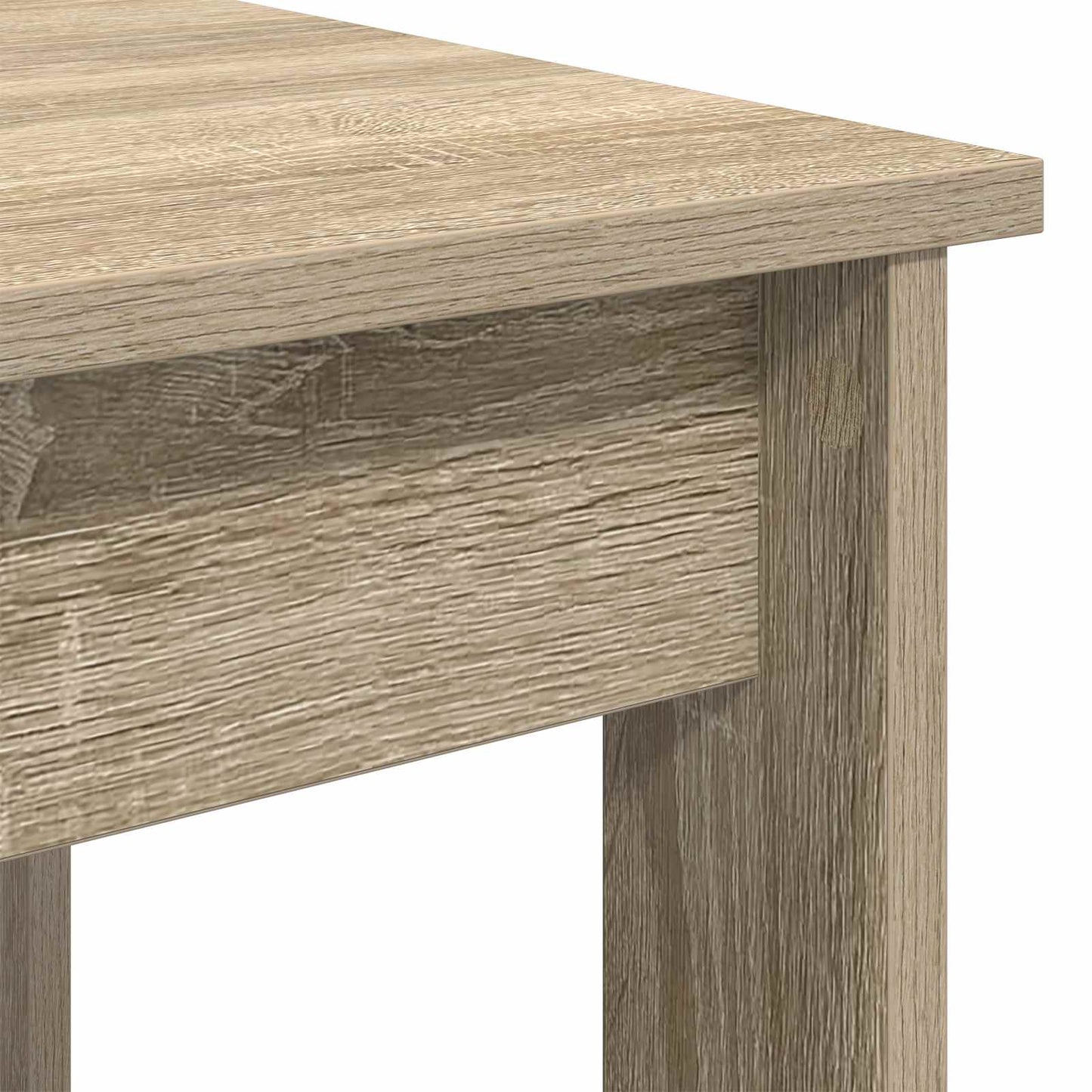 Kaffeetisch Set 2 stk. Sonoma-Eiche 50 x 52 x 42 cm