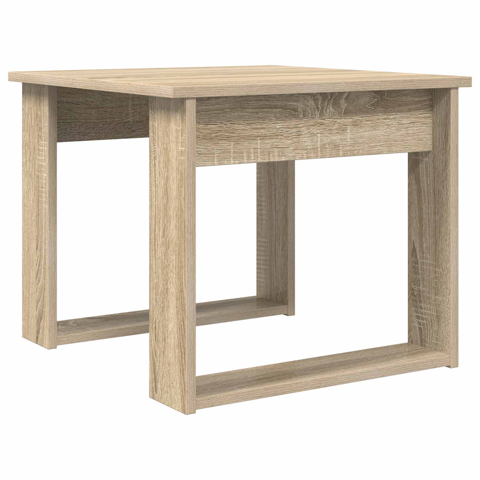 Kaffeetisch Set 2 stk. Sonoma-Eiche 50 x 52 x 42 cm