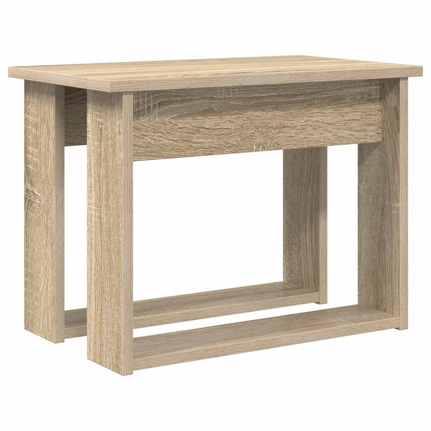 Kaffeetisch Set 2 stk. Sonoma-Eiche 50 x 52 x 42 cm