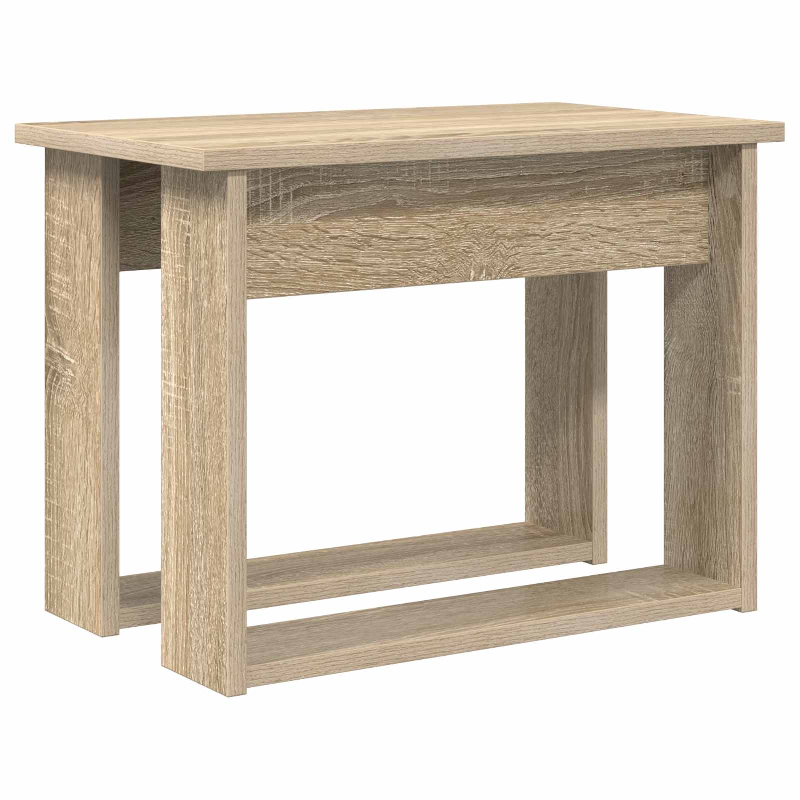 Kaffeetisch Set 2 stk. Sonoma-Eiche 50 x 52 x 42 cm