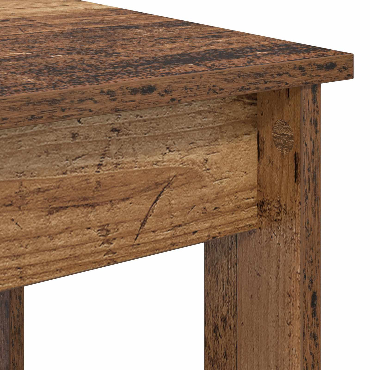 Kaffeetisch Set 2 stk. Altholz 50 x 52 x 42 cm Holzwerkstoff