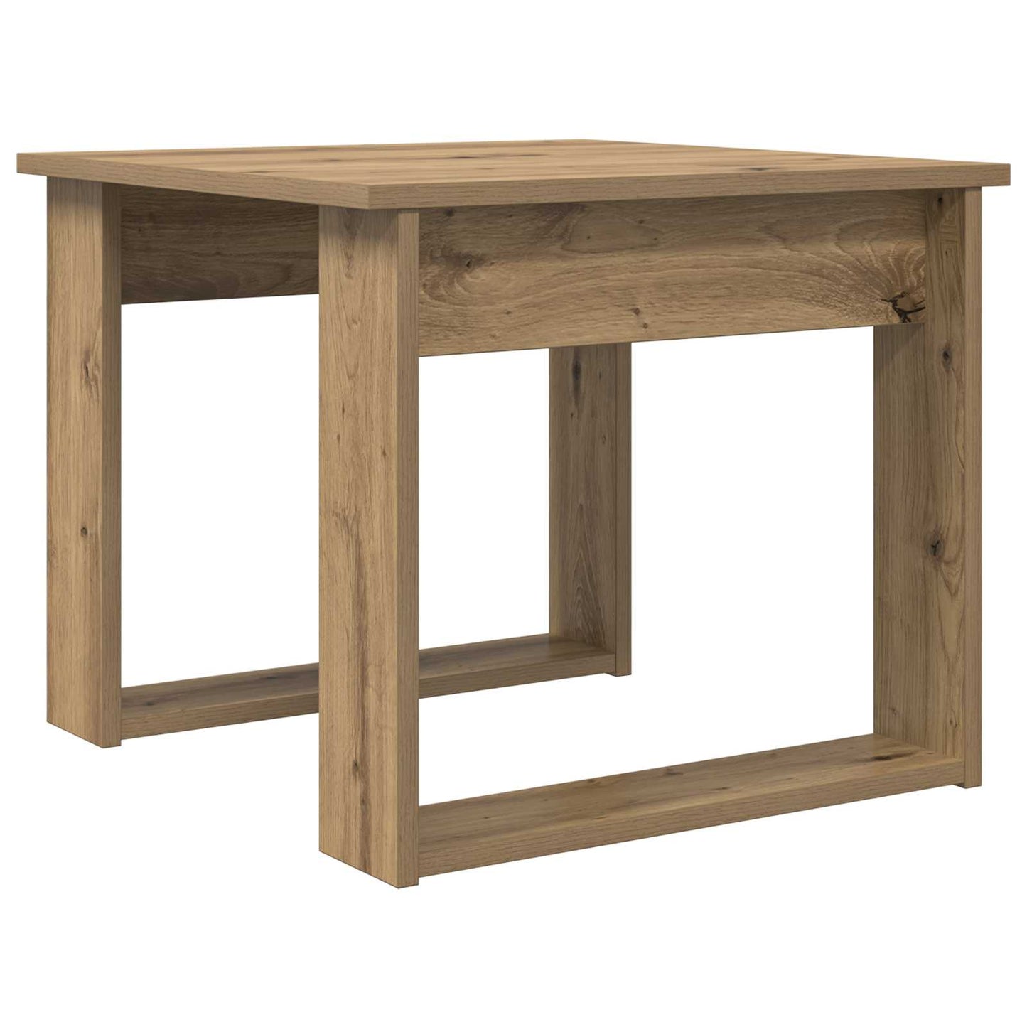 Kaffeetisch Set 2 stk. Artisan-Eiche 50 x 52 x 42 cm