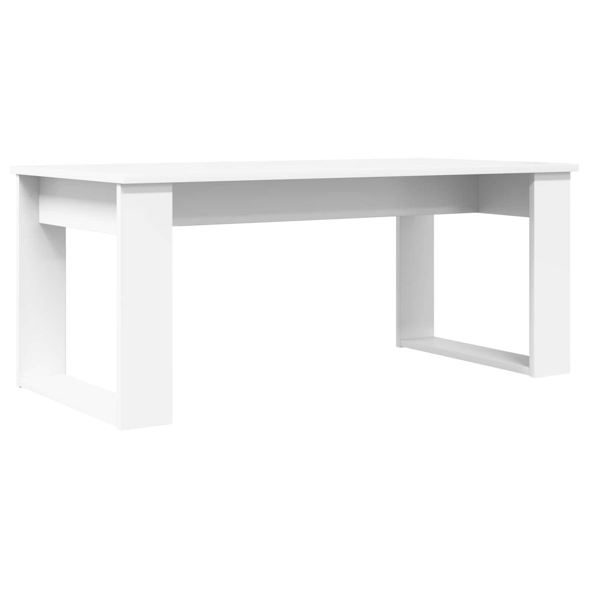 Kaffeetisch Set 2 stk. Weiß 100 x 50 x 42 cm Holzwerkstoff