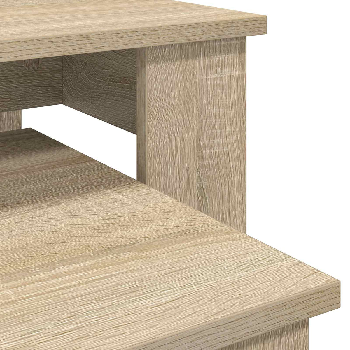 Kaffeetisch Set 2 stk. Sonoma-Eiche 100 x 50 x 42 cm