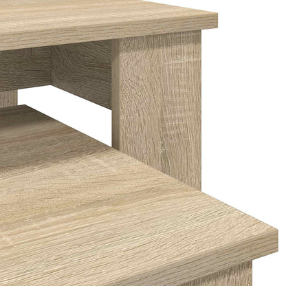 Kaffeetisch Set 2 stk. Sonoma-Eiche 100 x 50 x 42 cm