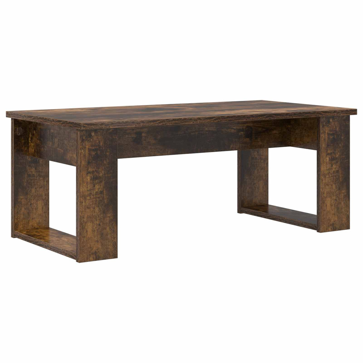 Kaffeetisch Set 2 stk. Räuchereiche 100 x 50 x 42 cm