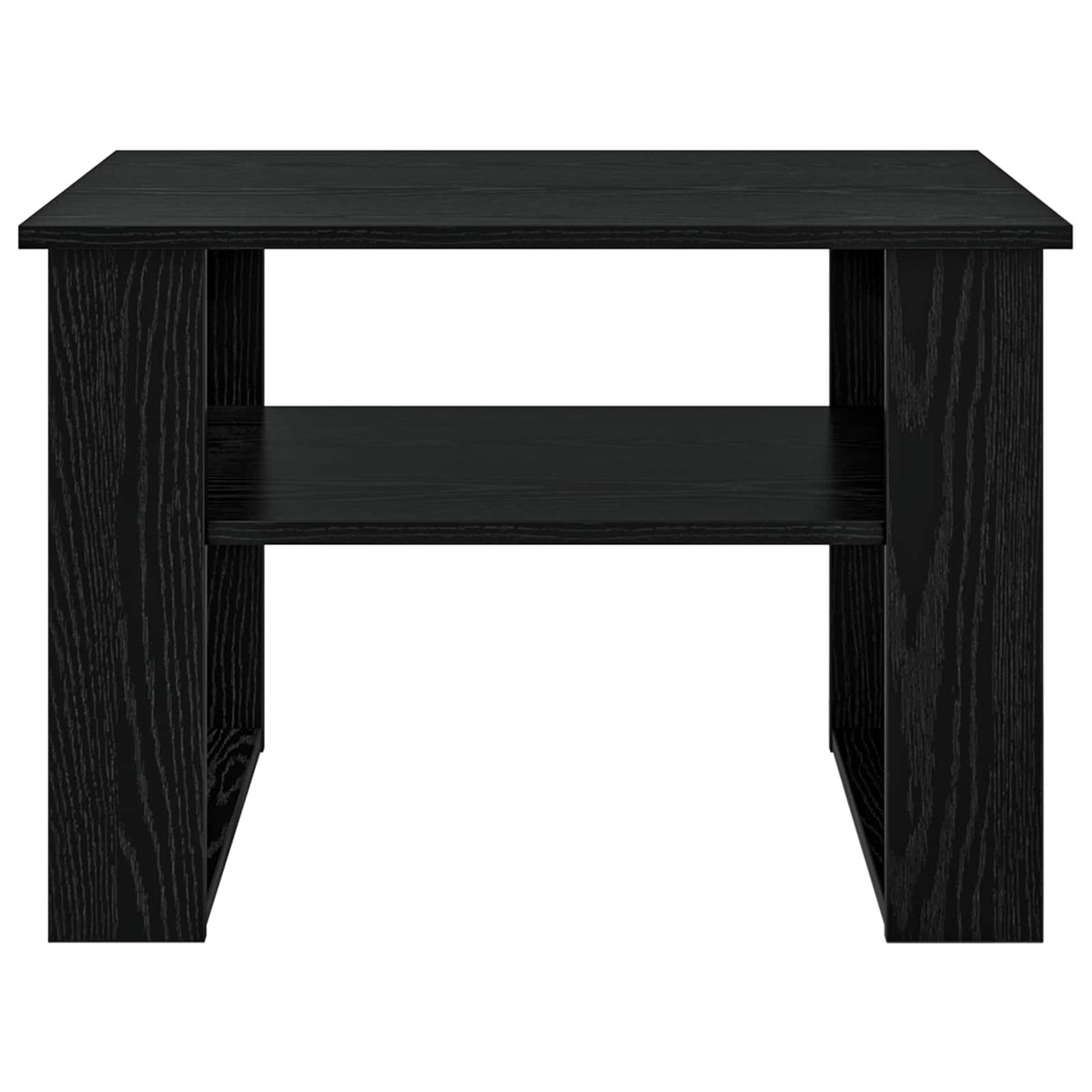 Couchtisch Schwarz Eichen-Optik 64 x 54 x 44 cm Holzwerkstoff