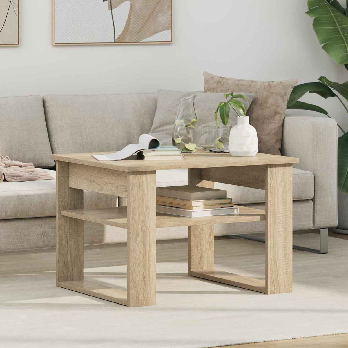 Couchtisch Sonoma-Eiche 64 x 54 x 44 cm Holzwerkstoff