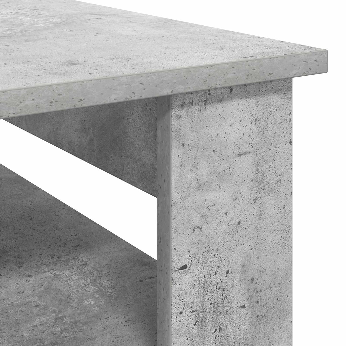 Couchtisch Betongrau 64 x 54 x 44 cm Holzwerkstoff