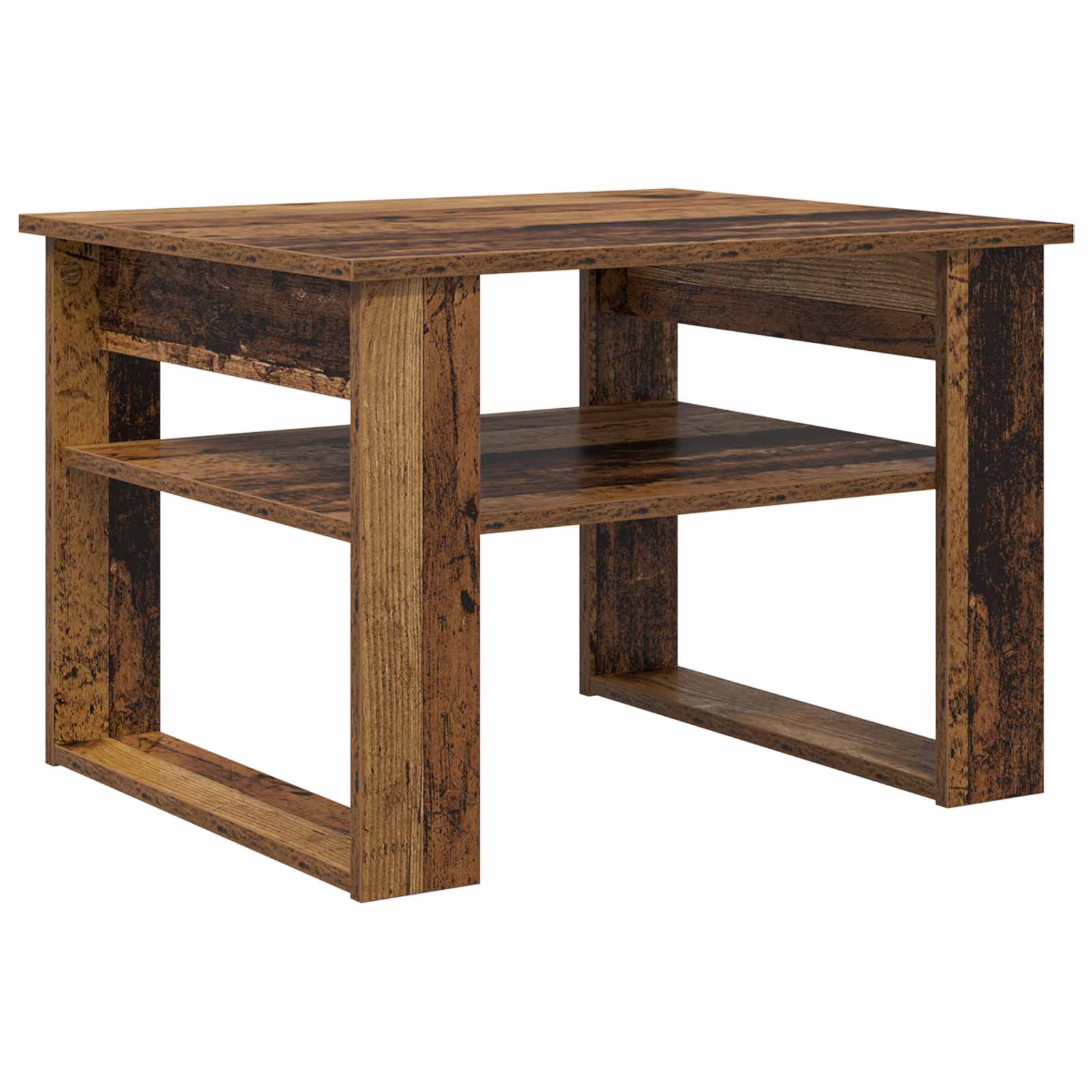 Couchtisch Altholz 64 x 54 x 44 cm Holzwerkstoff