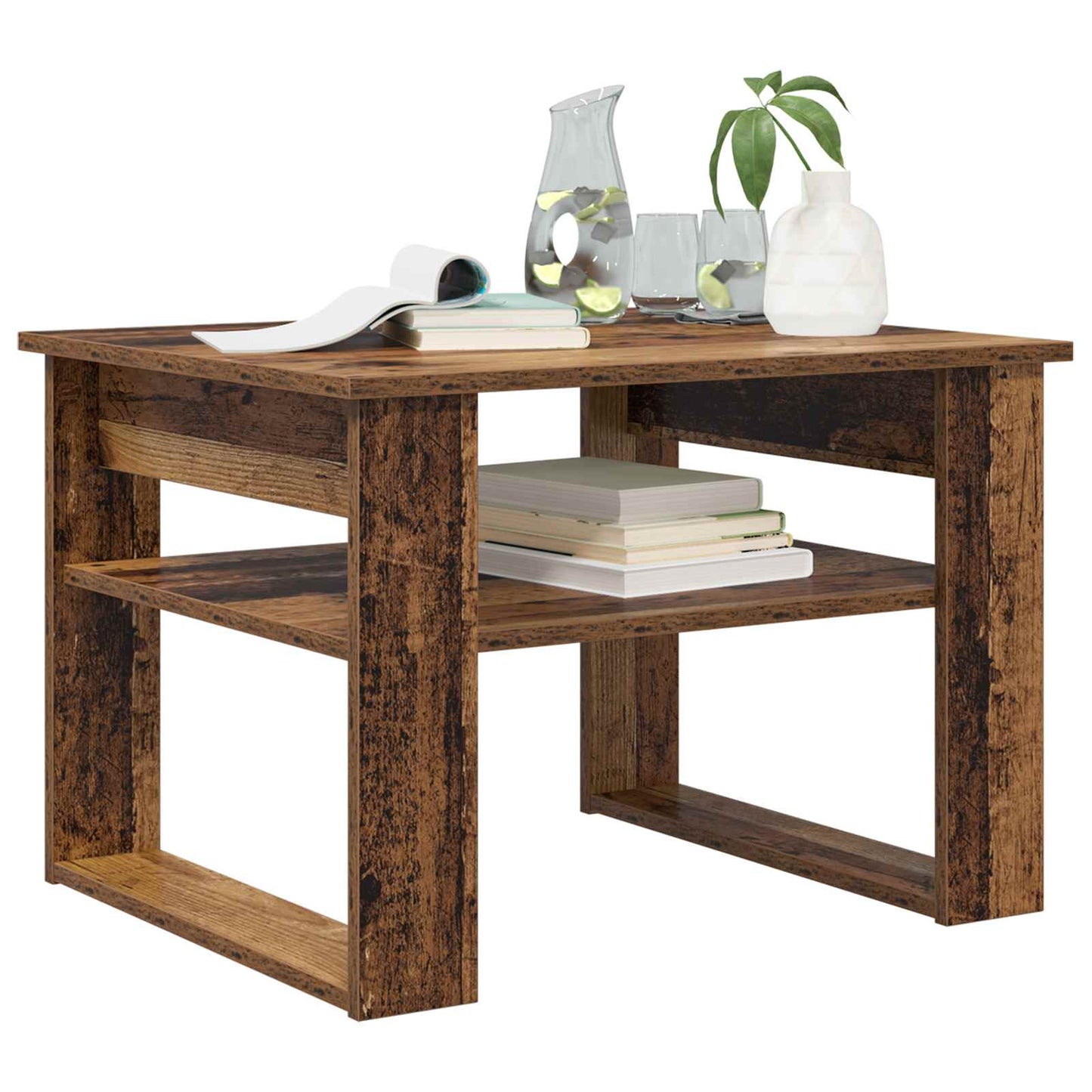 Couchtisch Altholz 64 x 54 x 44 cm Holzwerkstoff