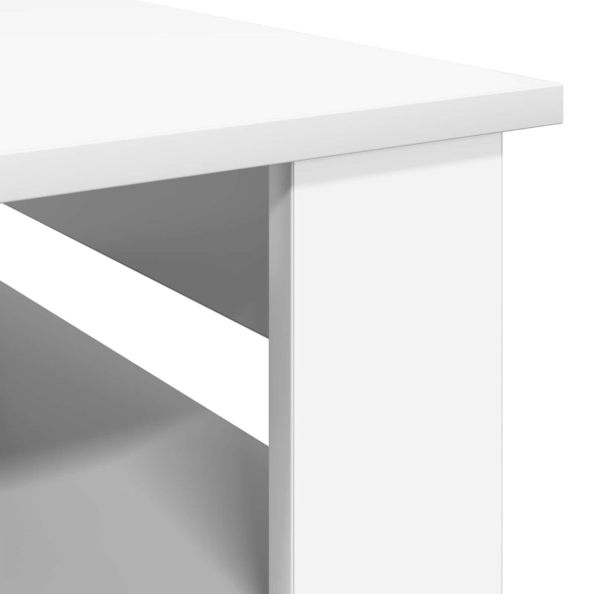 Couchtisch Weiß 96 x 54 x 44 cm Holzwerkstoff