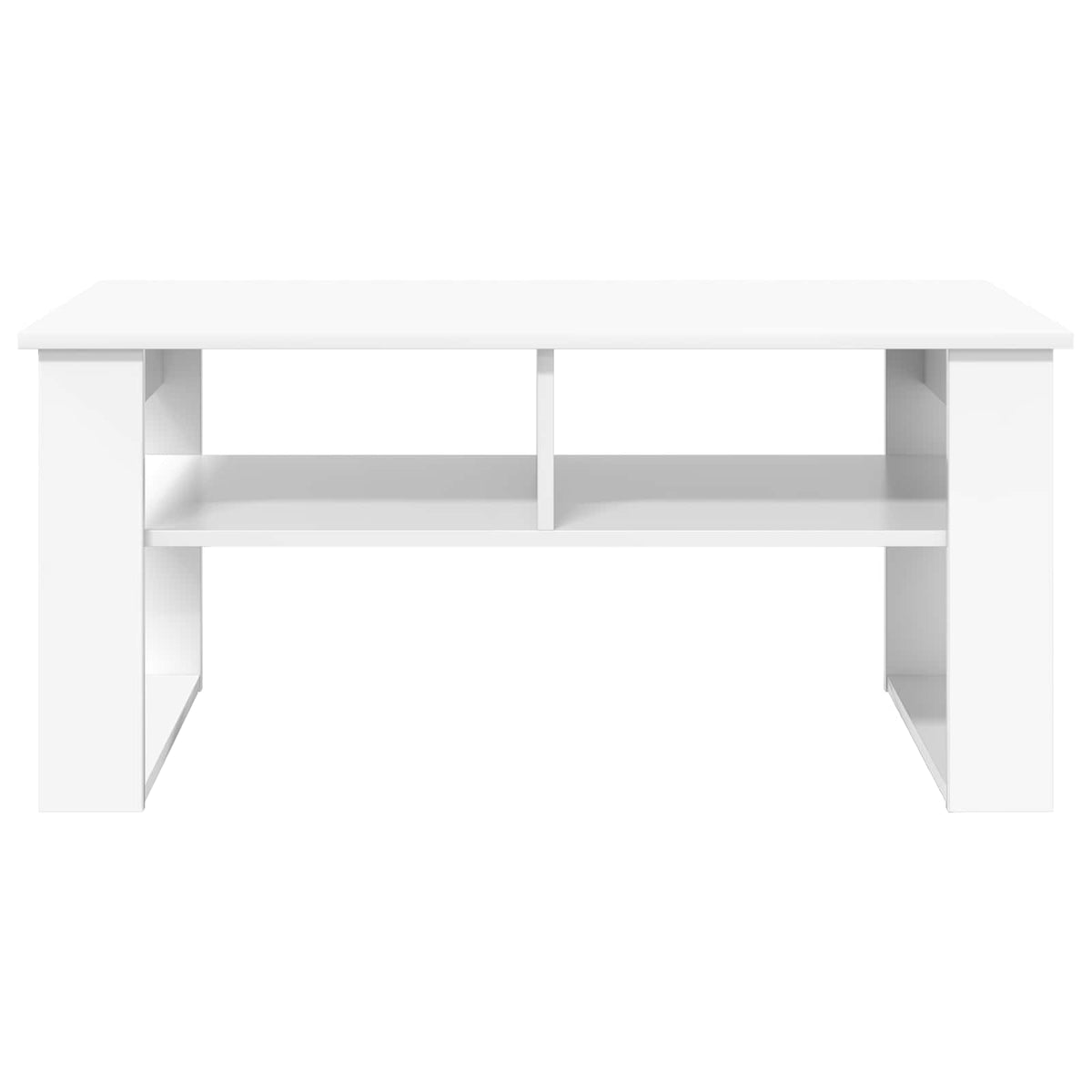 Couchtisch Weiß 96 x 54 x 44 cm Holzwerkstoff