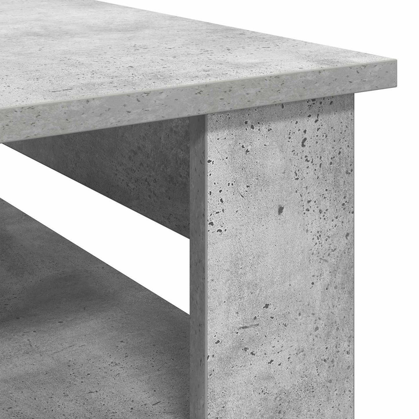 Couchtisch Betongrau 96 x 54 x 44 cm Holzwerkstoff