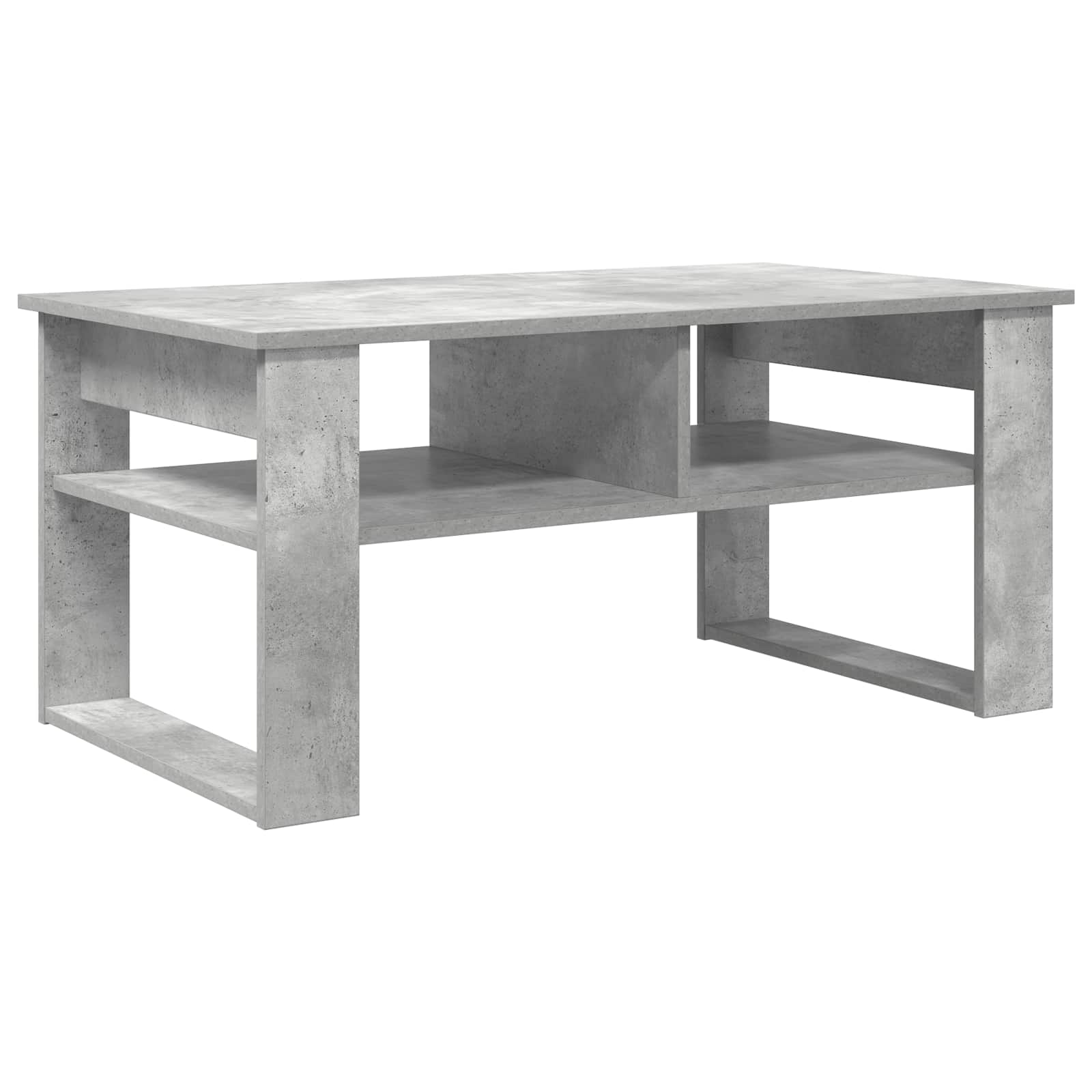 Couchtisch Betongrau 96 x 54 x 44 cm Holzwerkstoff