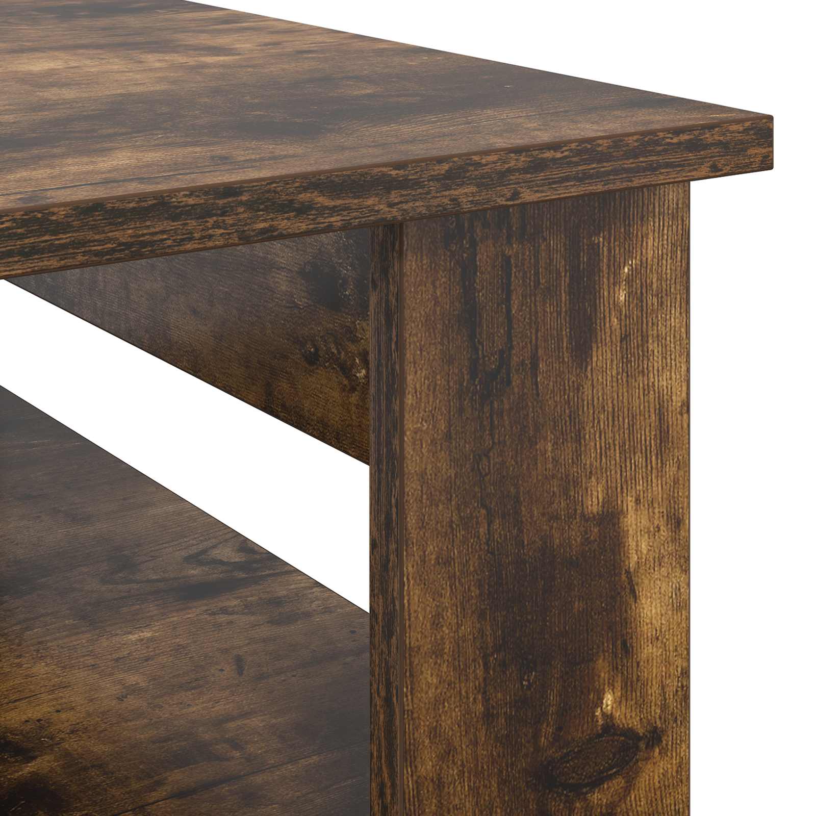 Couchtisch Räuchereiche 96 x 54 x 44 cm Holzwerkstoff