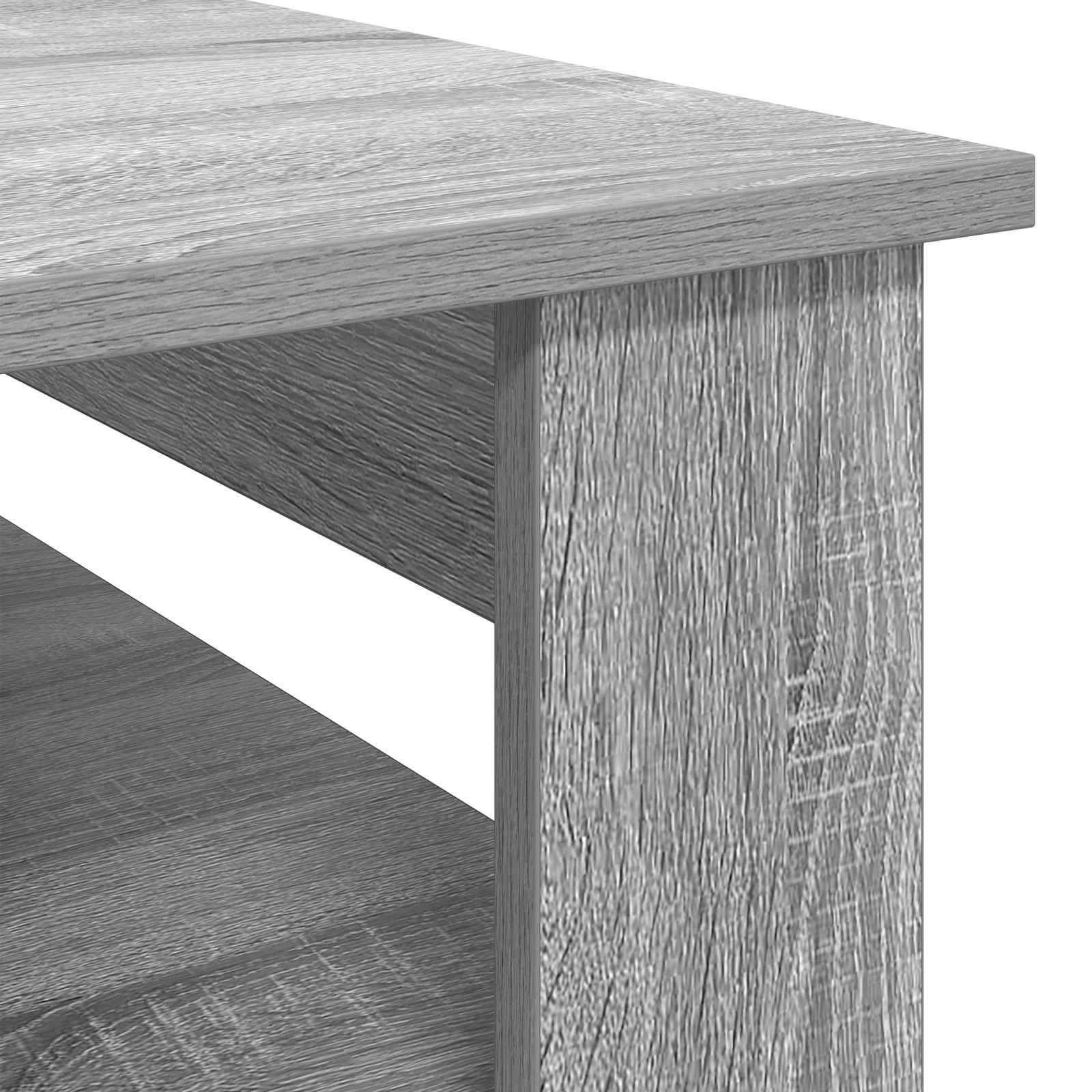 Couchtisch Sonoma-Grau 96 x 54 x 44 cm Holzwerkstoff