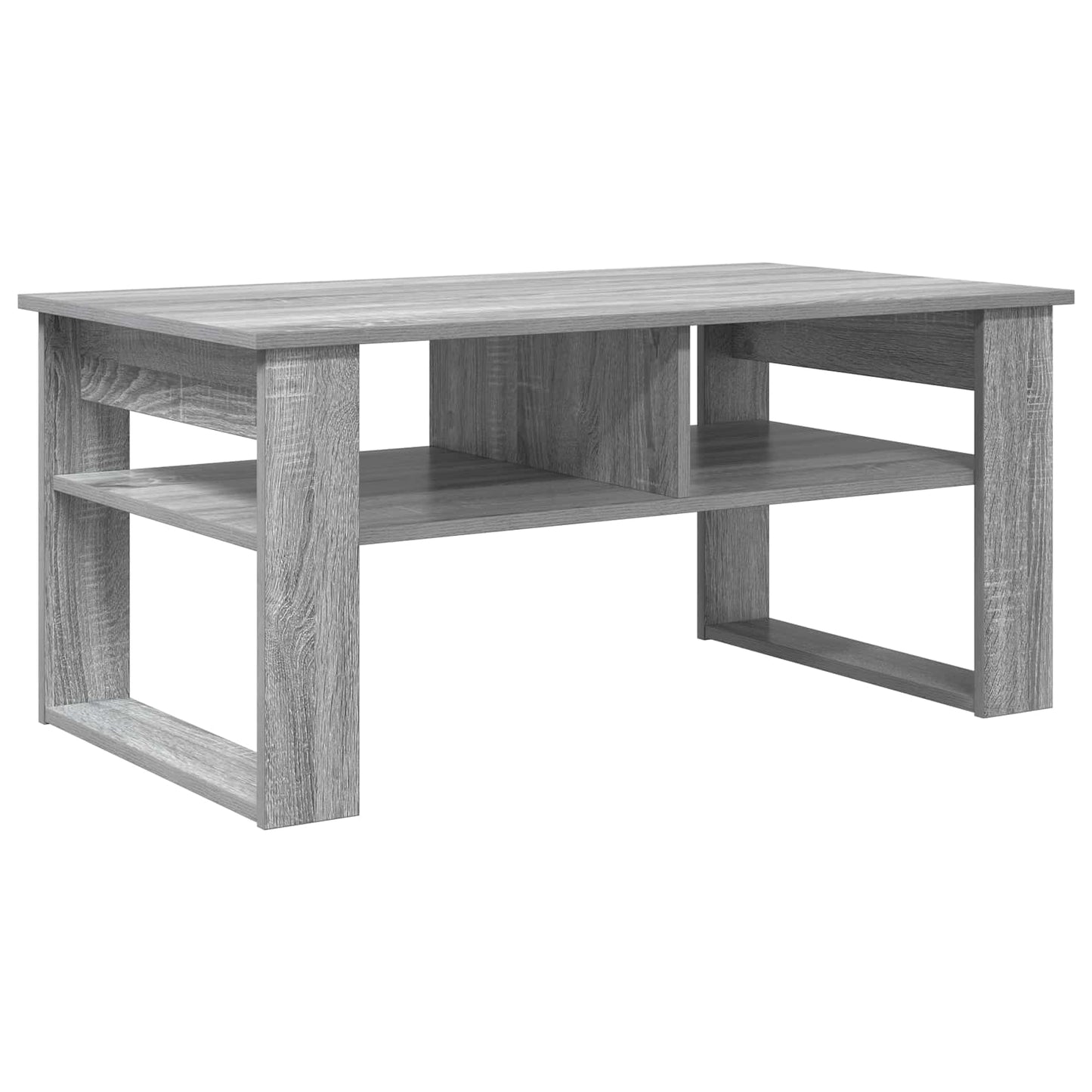 Couchtisch Sonoma-Grau 96 x 54 x 44 cm Holzwerkstoff