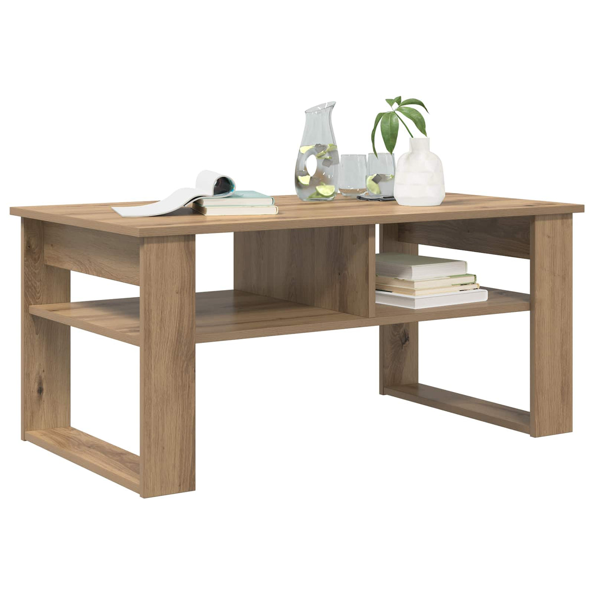 Couchtisch Artisan-Eiche 96 x 54 x 44 cm Holzwerkstoff