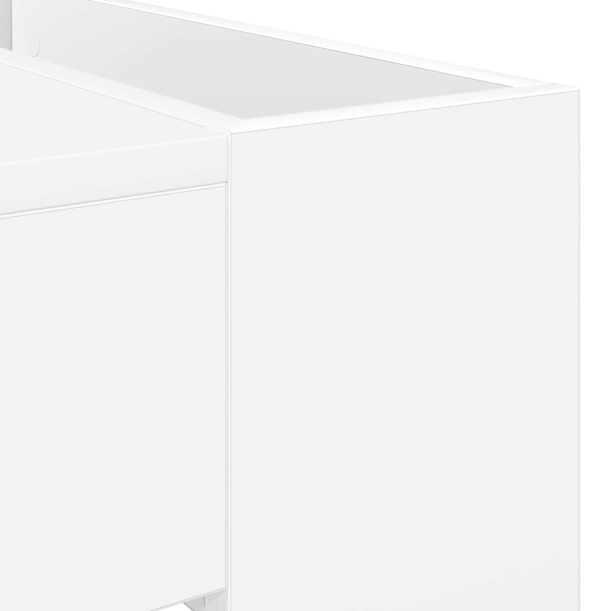 Couchtisch Weiß 110 x 50 x 41 cm Holzwerkstoff