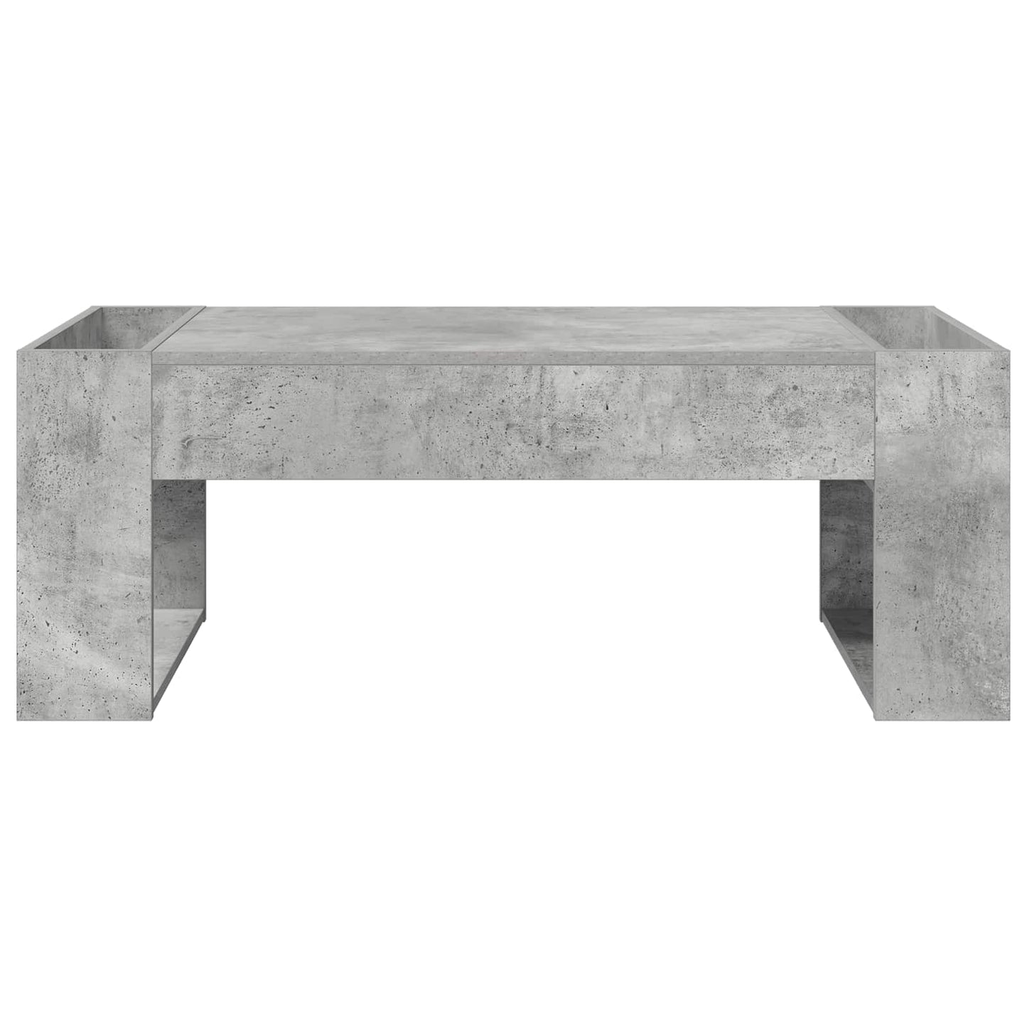 Couchtisch Betongrau 110 x 50 x 41 cm Holzwerkstoff
