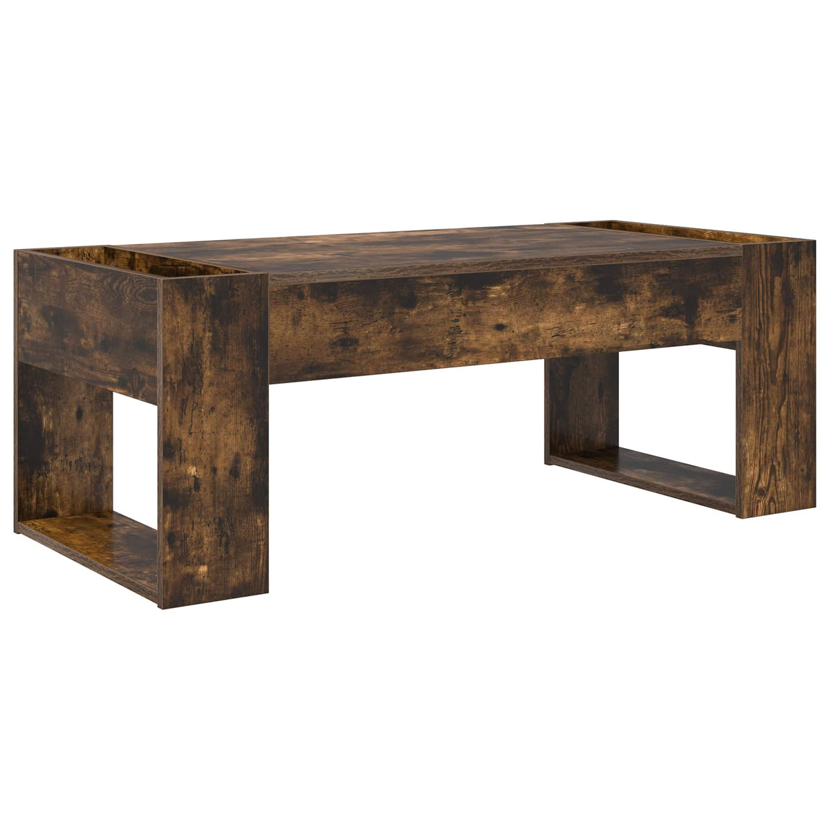Couchtisch Räuchereiche 110 x 50 x 41 cm Holzwerkstoff