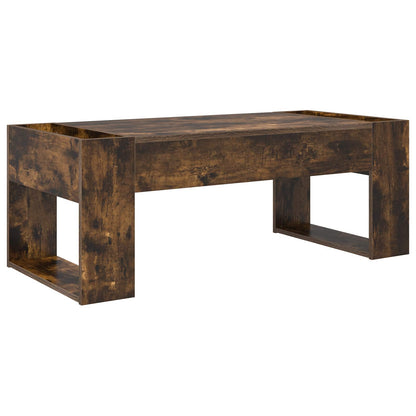 Couchtisch Räuchereiche 110 x 50 x 41 cm Holzwerkstoff