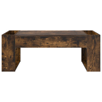 Couchtisch Räuchereiche 110 x 50 x 41 cm Holzwerkstoff