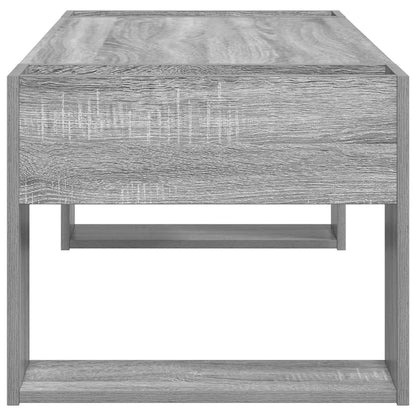 Couchtisch Sonoma-Grau 110 x 50 x 41 cm Holzwerkstoff