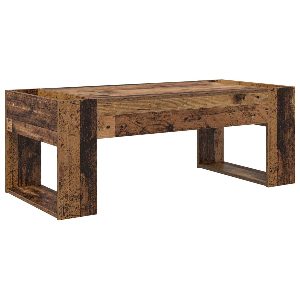 Couchtisch Altholz 110 x 50 x 41 cm Holzwerkstoff