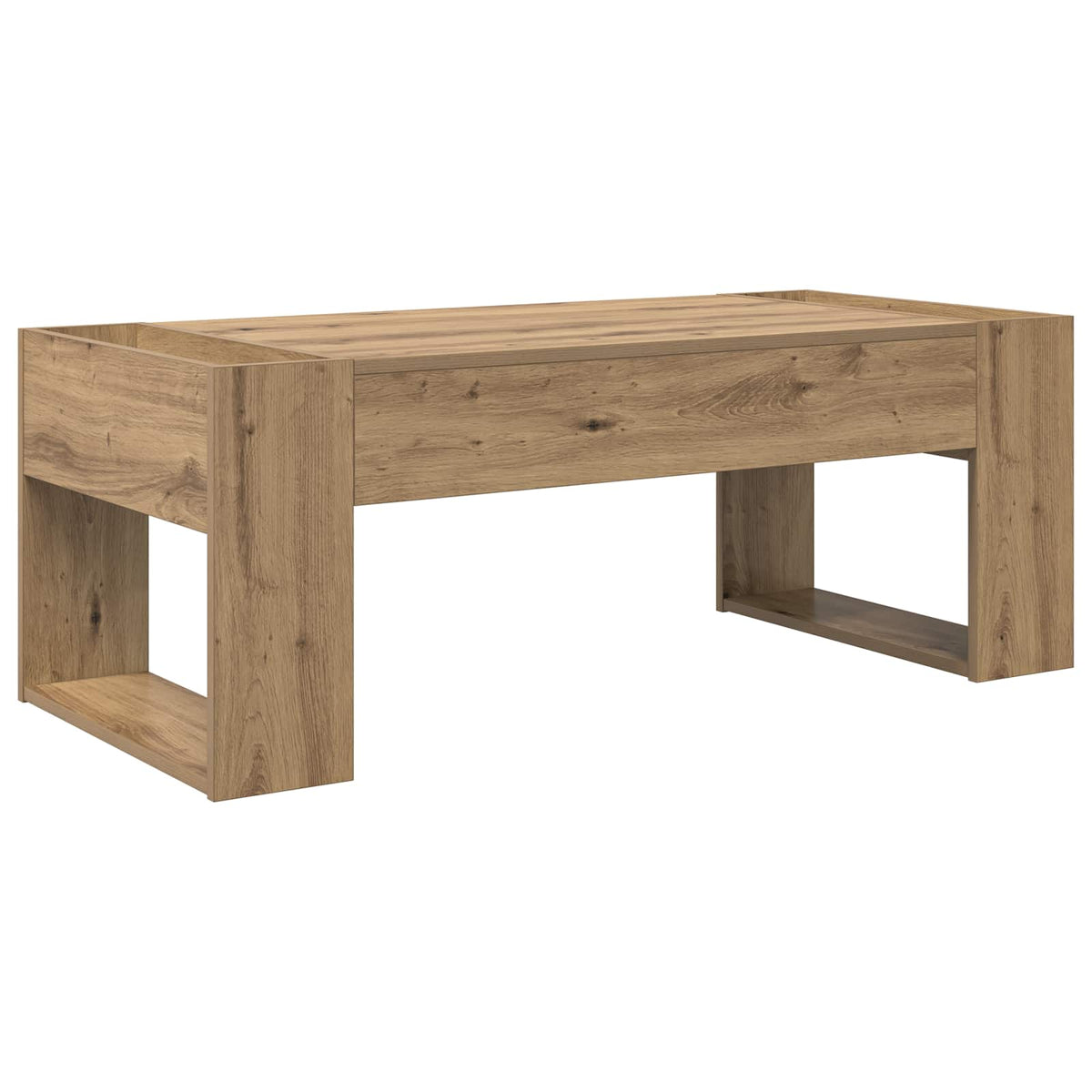 Couchtisch Artisan-Eiche 110 x 50 x 41 cm Holzwerkstoff
