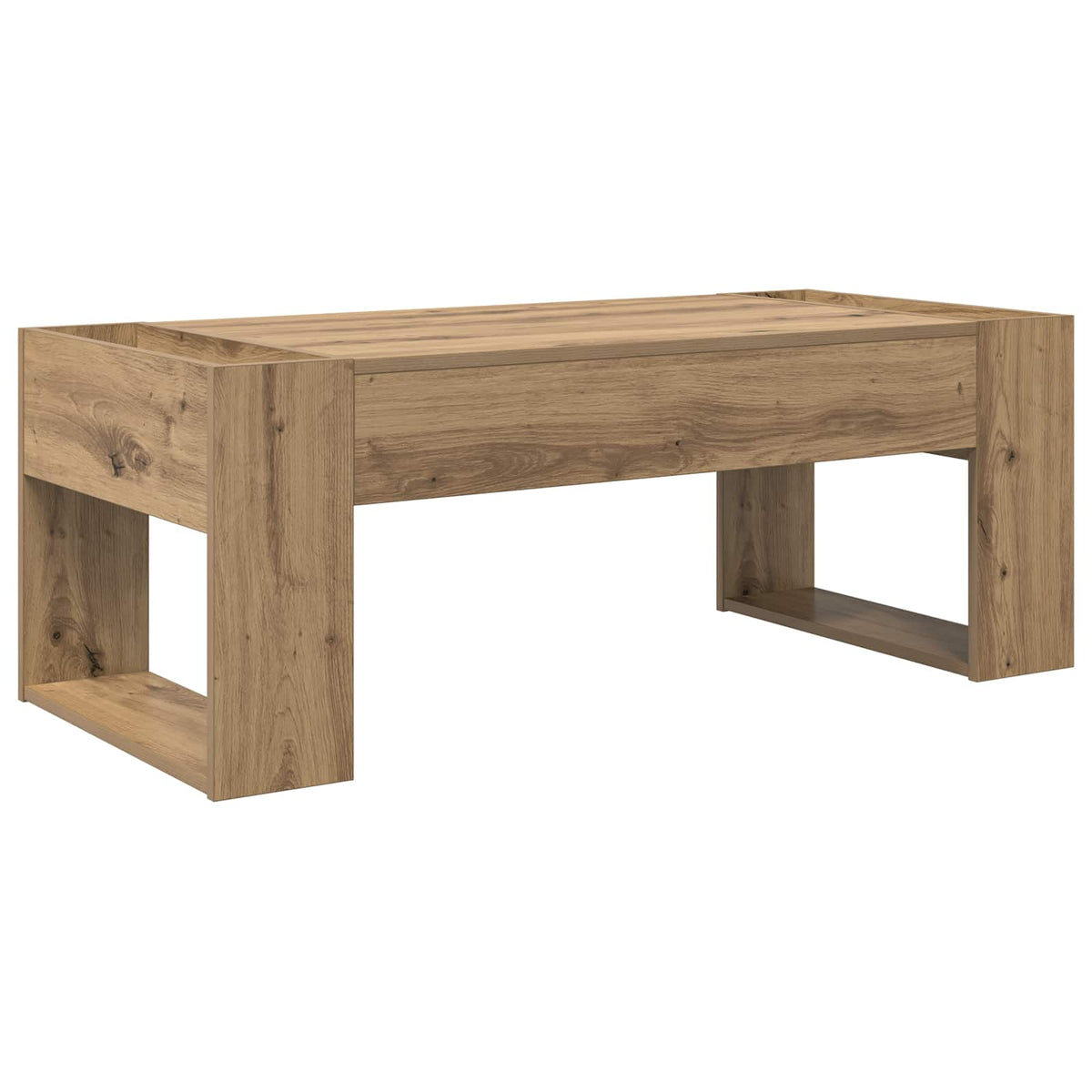 Couchtisch Artisan-Eiche 110 x 50 x 41 cm Holzwerkstoff