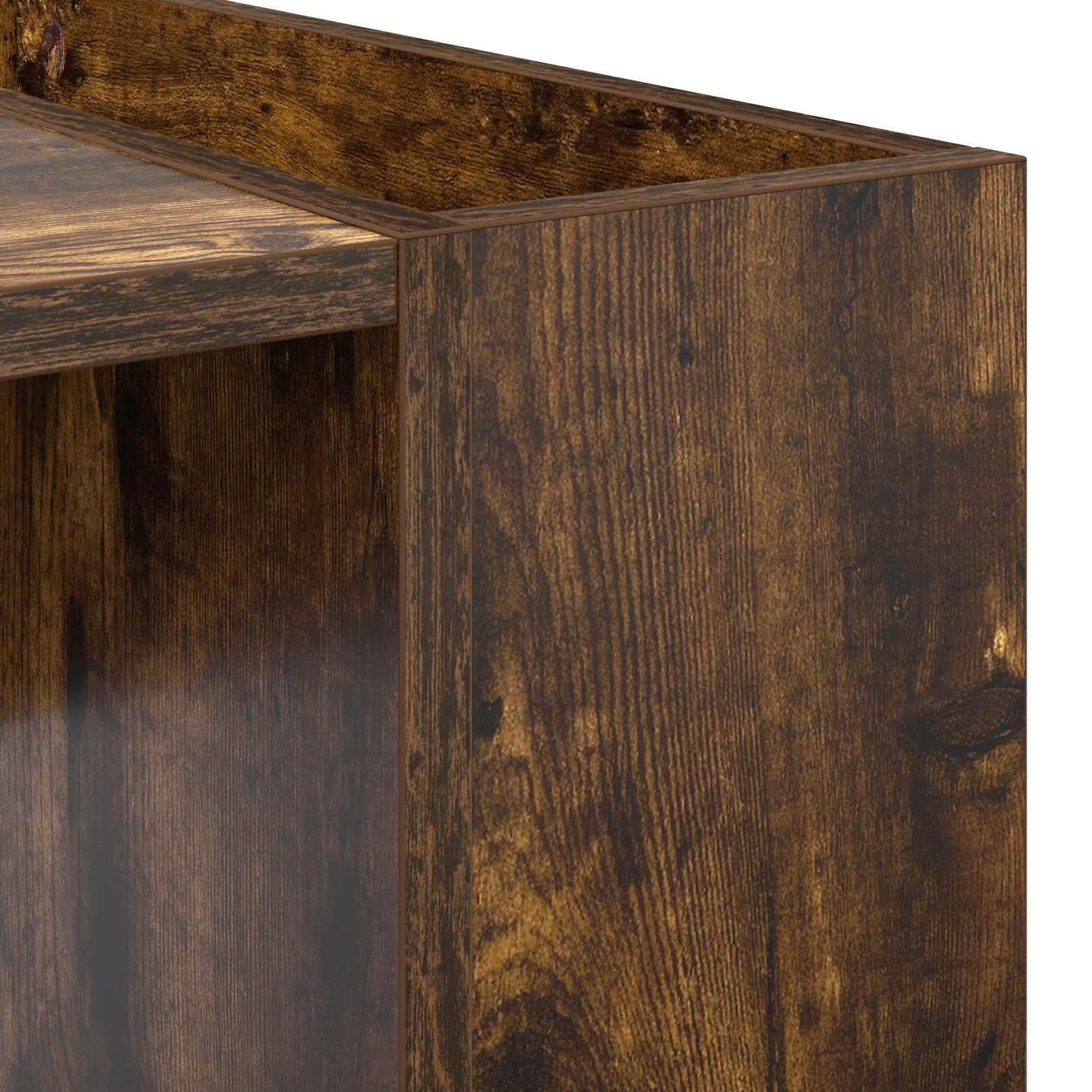 Couchtisch Geräucherte Eiche 95 x 50 x 34 cm Holzwerkstoff