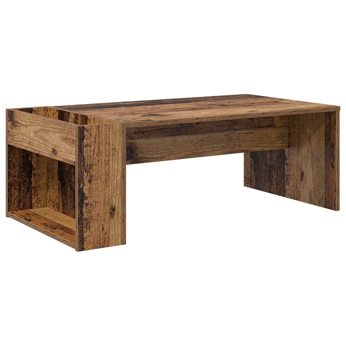 Couchtisch Altholz 95 x 50 x 34 cm Holzwerkstoff
