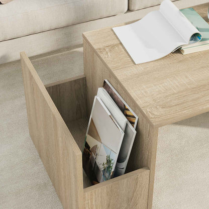 Couchtisch Sonoma-Eiche 90 x 45 x 35 cm Holzwerkstoff