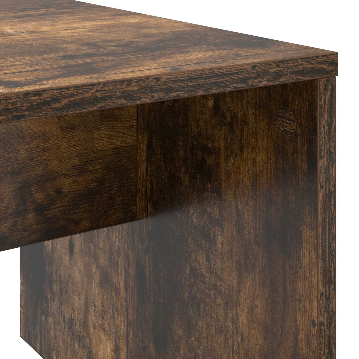 Couchtisch Räuchereiche 90 x 45 x 35 cm Holzwerkstoff
