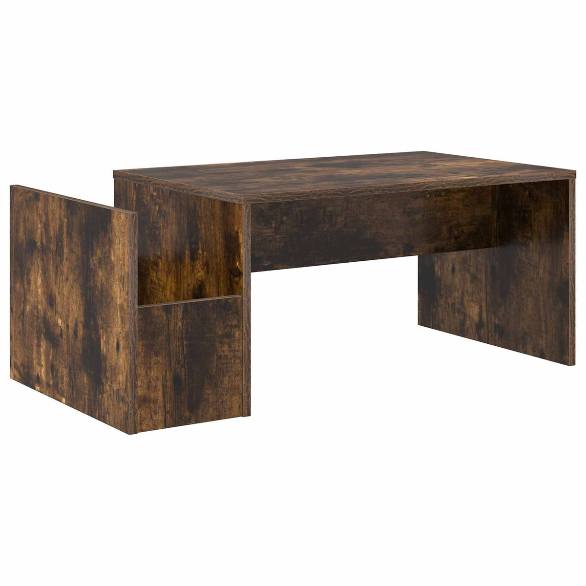 Couchtisch Räuchereiche 90 x 45 x 35 cm Holzwerkstoff