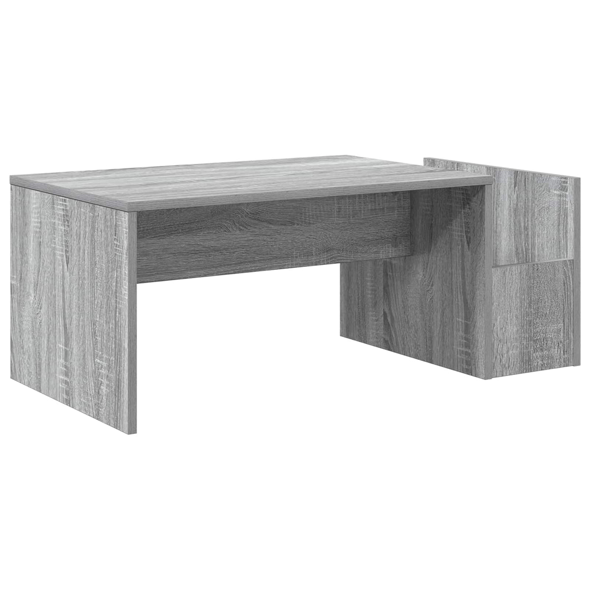 Couchtisch Sonoma-Grau 90 x 45 x 35 cm Holzwerkstoff