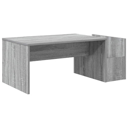 Couchtisch Sonoma-Grau 90 x 45 x 35 cm Holzwerkstoff