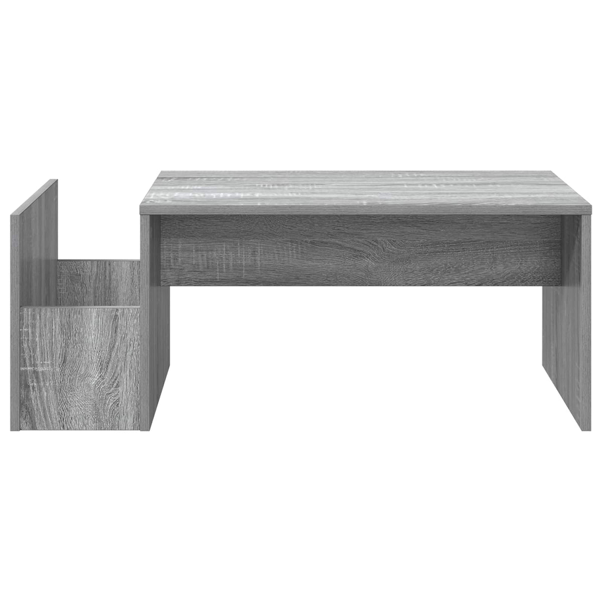 Couchtisch Sonoma-Grau 90 x 45 x 35 cm Holzwerkstoff