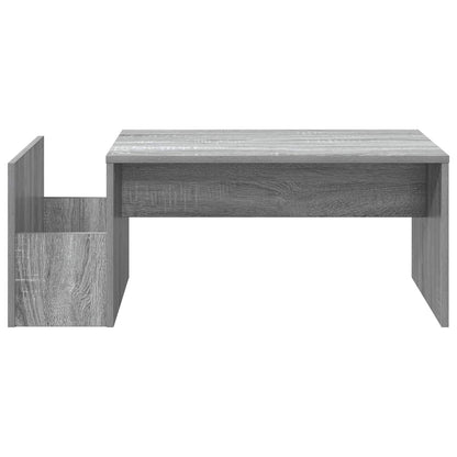 Couchtisch Sonoma-Grau 90 x 45 x 35 cm Holzwerkstoff