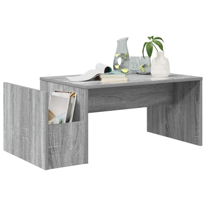 Couchtisch Sonoma-Grau 90 x 45 x 35 cm Holzwerkstoff