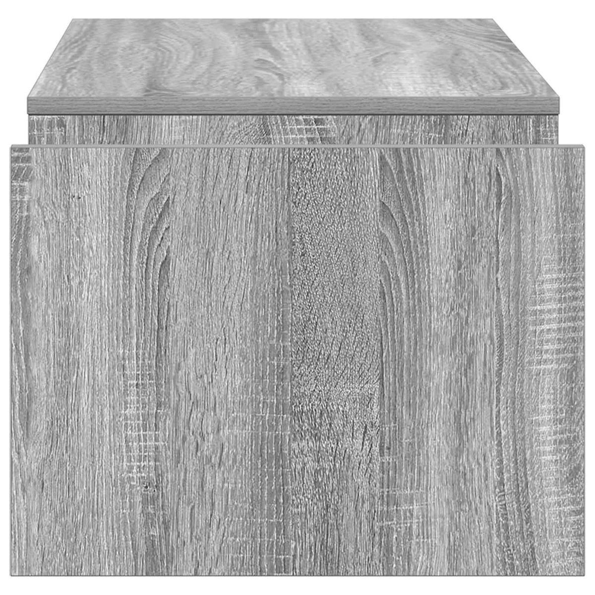 Couchtisch Sonoma-Grau 90 x 45 x 35 cm Holzwerkstoff